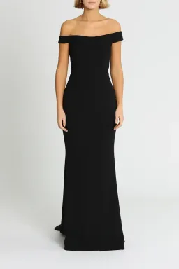 Samantha Rose Thompson Gown in Black Size 14 for rent on The Volte - image 4