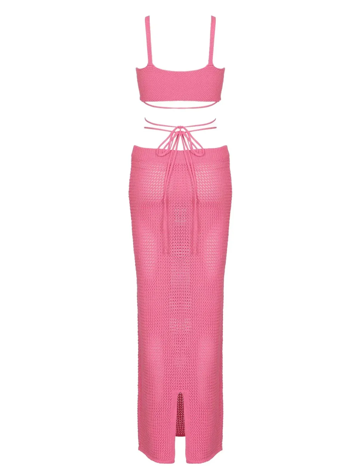 Bananhot Alma Top & Skirt Set in Pink Size 8 - Image 4