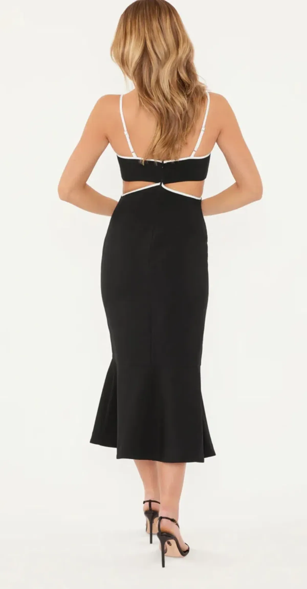 Likely Adabelle Cut-Out Dress Black Size S/AU 8 - Image 2