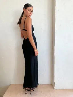 Bec & Bridge Joelle Maxi Dress Black Size 16 for rent on The Volte - image 2