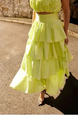 Aje Medina Set Green Size 14/16 for rent on The Volte - image 3