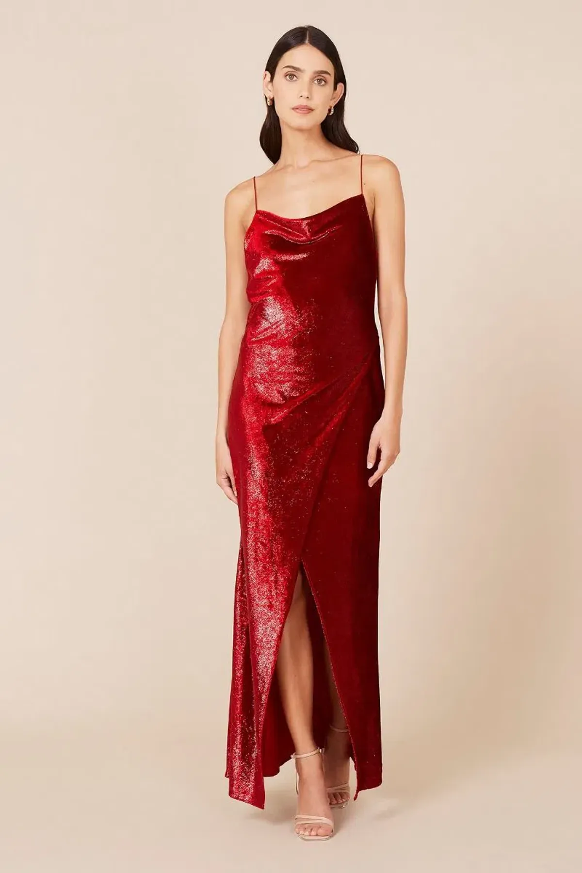Camilla and Marc Mickey Slip Dress in Red Size 12 - Image 1