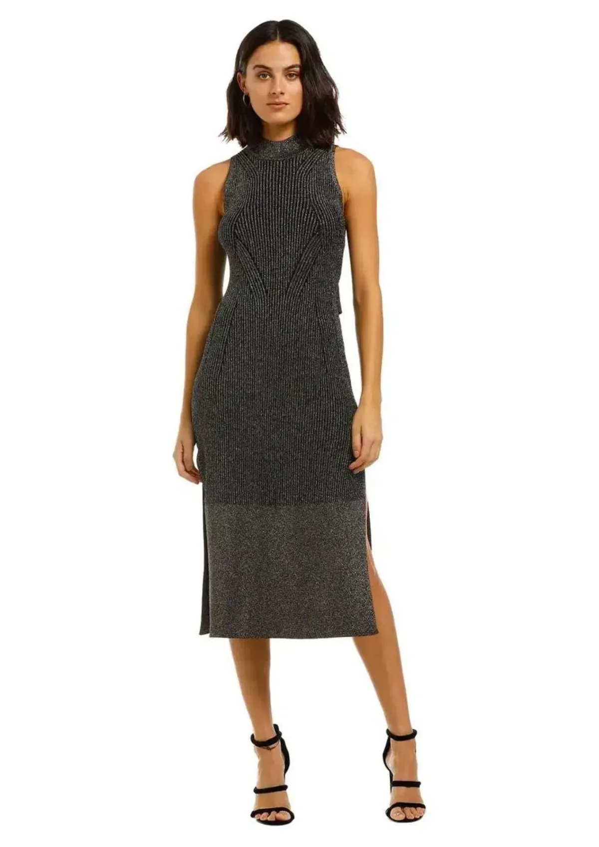 Camilla and Marc Perry Dress in Gunmetal Size 12 - Image 1