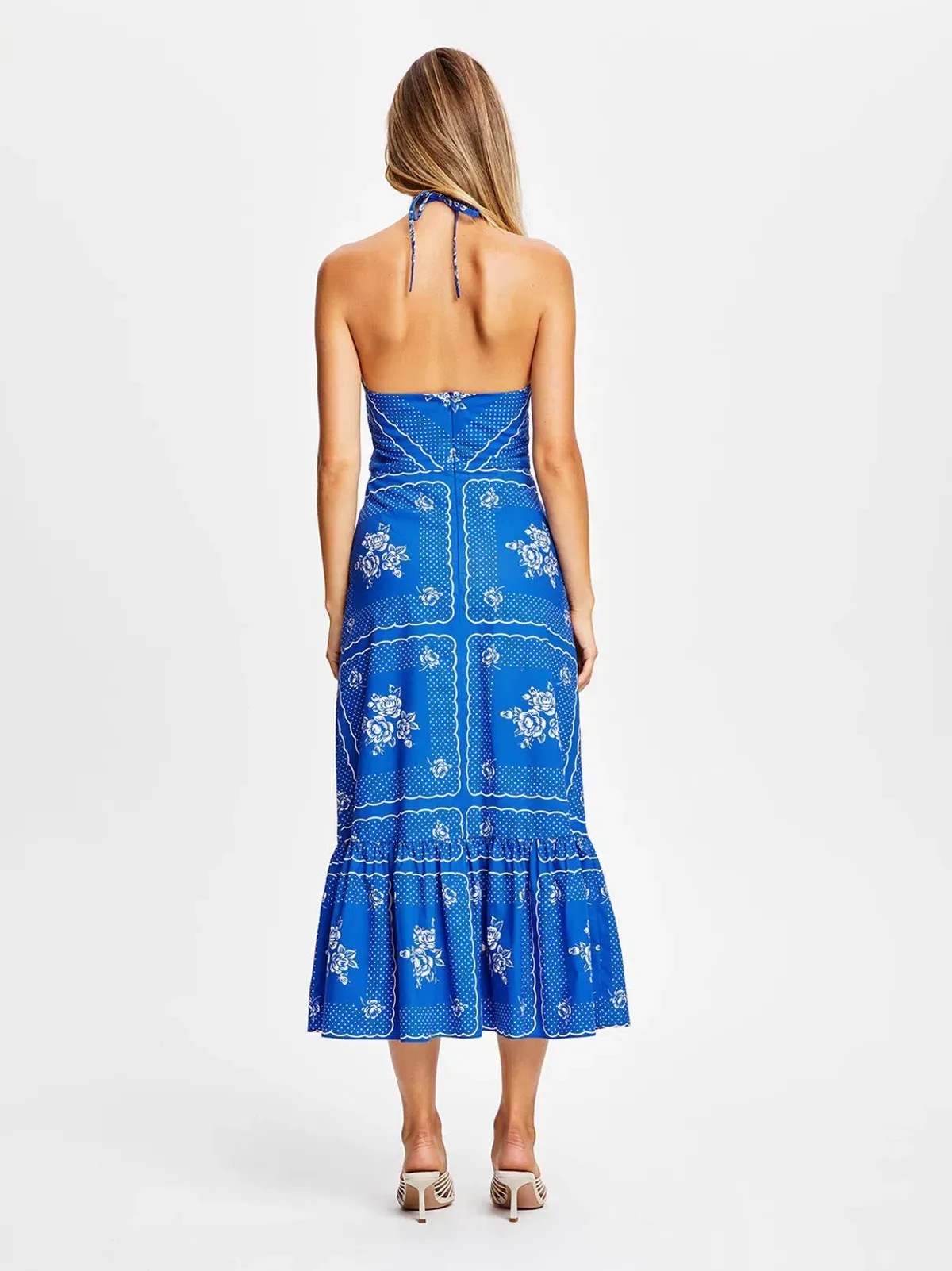 Alice McCall Midnight Sky Midi Dress Royal Blue Size 10 - Image 4