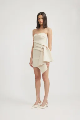 Tojha Nevie Dress Milk for rent on The Volte - image 2
