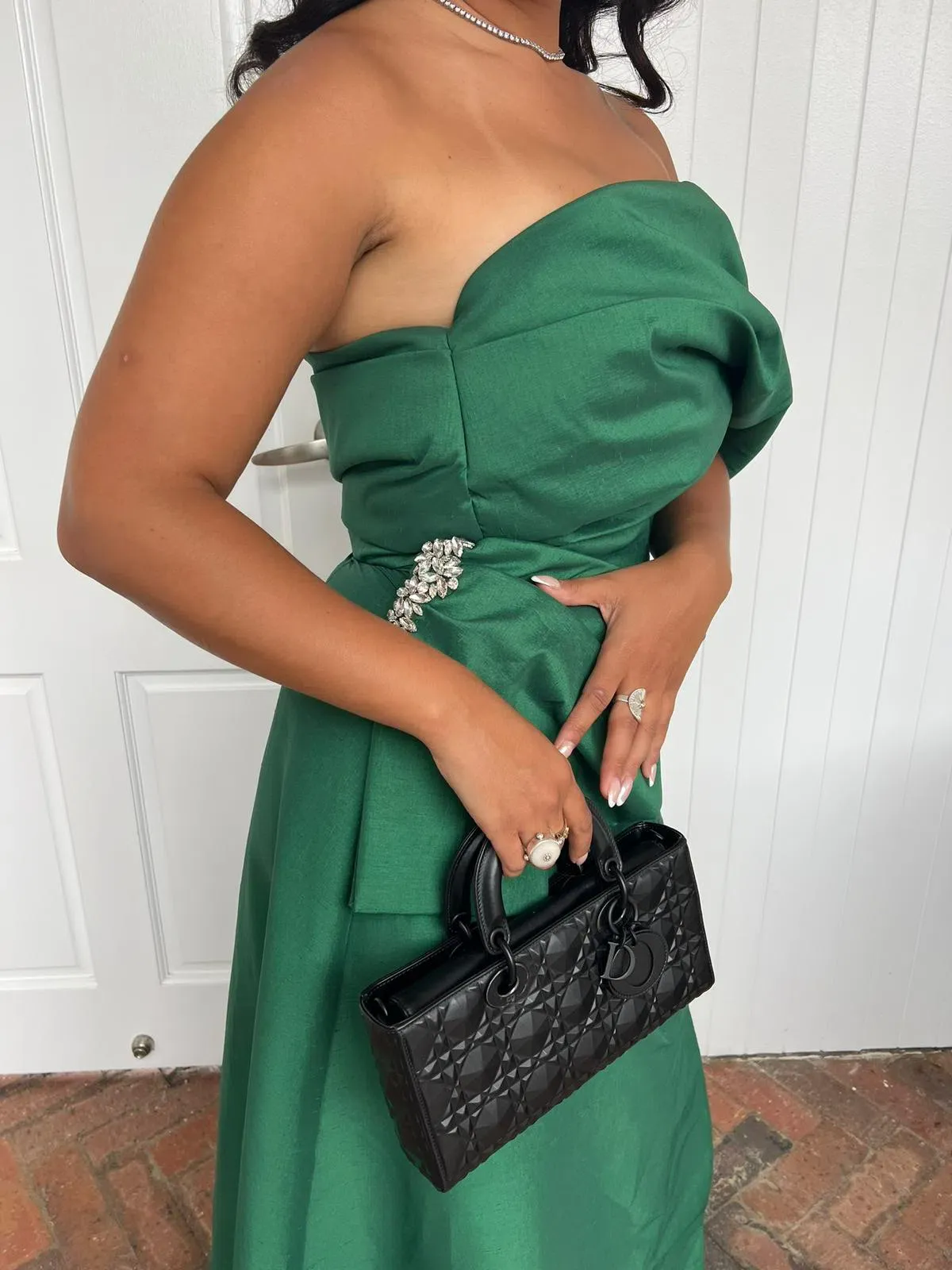 Rachel Gilbert Archer Gown in Green Size 3/AU12 - Image 4