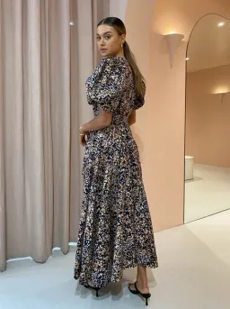 Acler Warner Dress in Wild Dot Print Size 10 for rent on The Volte - image 2