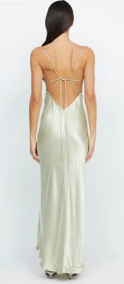 Bec & Bridge Indi Strappy Maxi Dress Honeydew Green Size 10 for rent on The Volte - image 3
