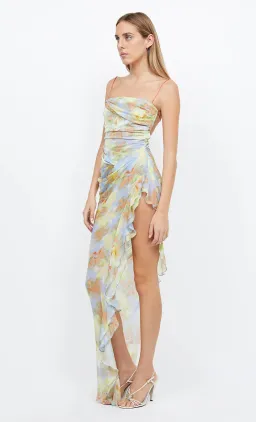 Bec & Bridge Zephy Asym Dress Floral Size AU 10 for rent on The Volte - image 4