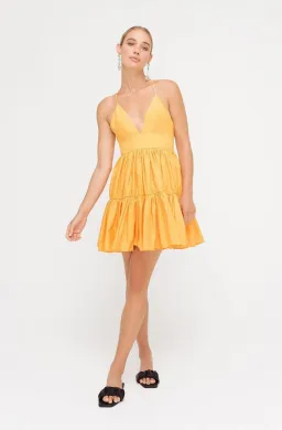 Sheike Tessa Mini Dress Orange Size 8 for rent on The Volte - image 1