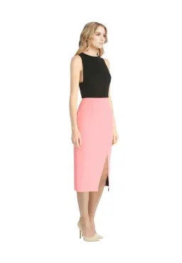Yeojin Bae Double Crepe Lisette Dress Pink Size 8 for rent on The Volte - image 2