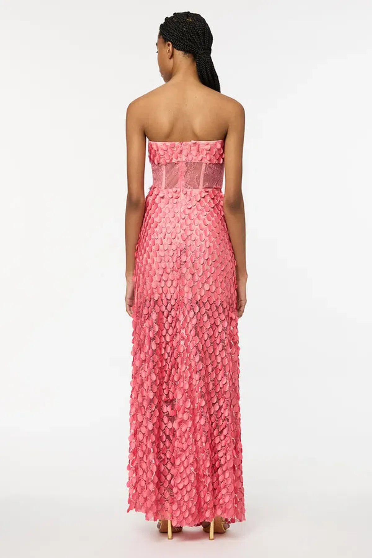 Manning Cartell Supreme Extreme Strapless Gown in Peony Size 8 - Image 3