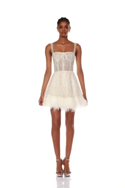 Bronx and Banco Mademoiselle Mini Dress White Size S / AU 8  for rent on The Volte - image 1