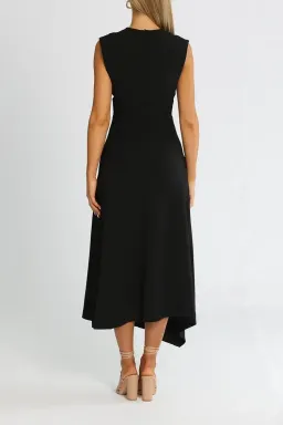 Camilla and Marc Aberdeen Midi Dress in Black Size 6 for rent on The Volte - image 3