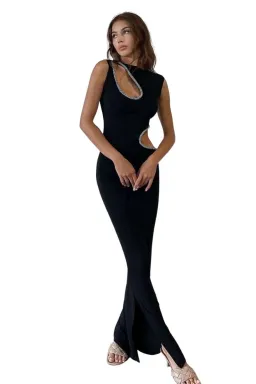 Ivona Skelo Viva Dress Black Size 6 for rent on The Volte - image 1
