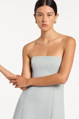Sir the Label Sandrine Strapless Mini Dress Ice Blue Size 2 / AU 10 for rent on The Volte - image 2
