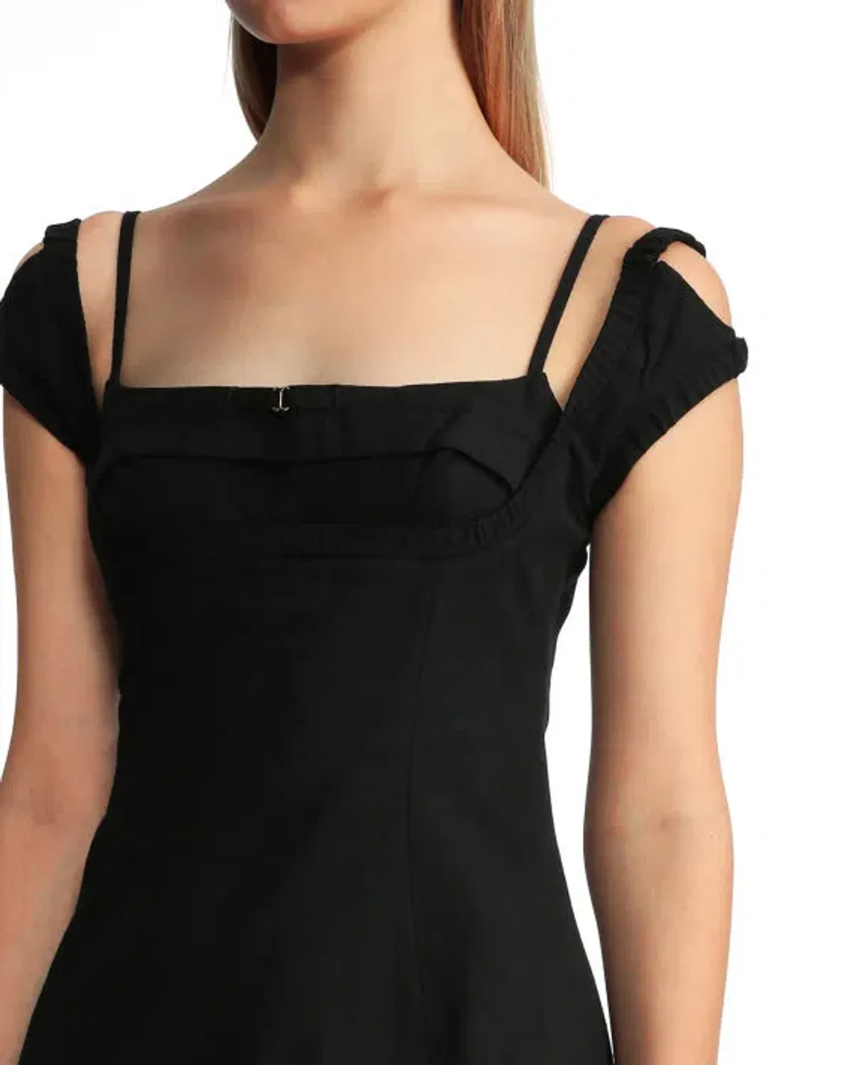 Jacquemus La Robe Kibo Dress Black Size 10 - Image 2