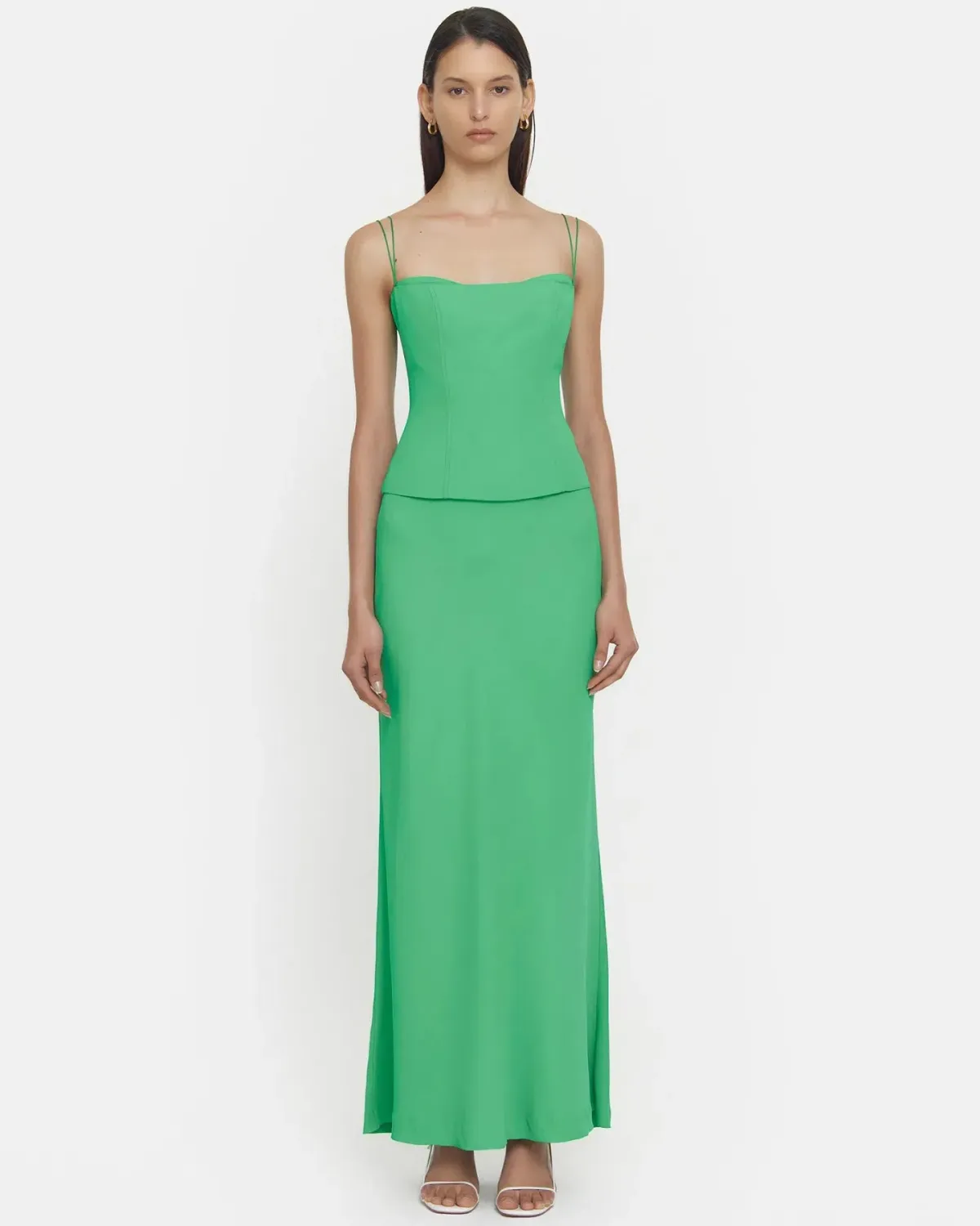 Viktoria & Woods Saxophone Skirt Green Size 8 - Image 1