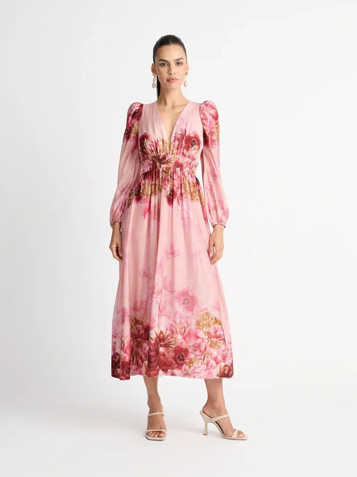 Sheike Swan Lake Dress Floral Size 12 - Image 2