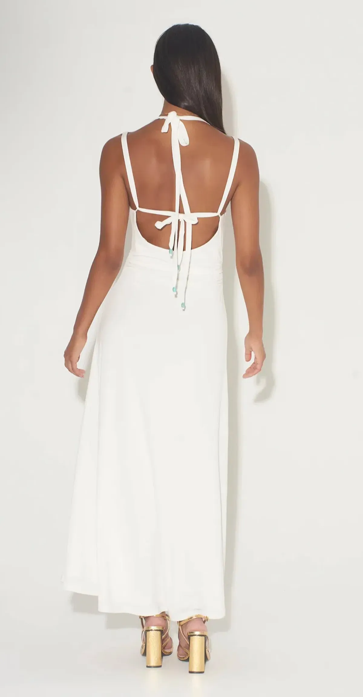 Hansen and Gretel Odessa Dress White Size S/8 - Image 3