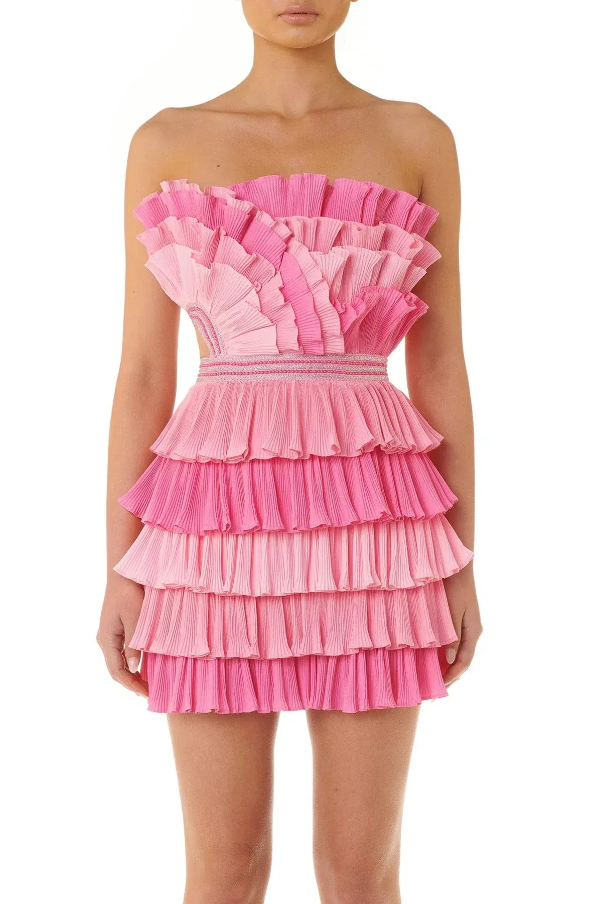 Eliya The Label Josephine Mini Dress Pink Size XS / AU 6 - Image 3