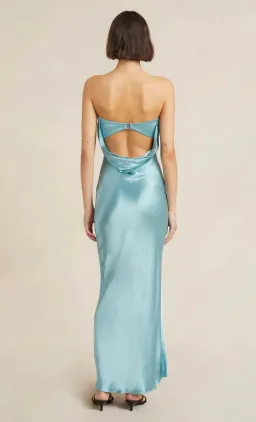 Bec & Bridge Moondance Maxi Dress Sea Spray Size 10 for rent on The Volte - image 3