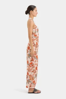 Sir the Label Noemi Halter Midi Dress Floral Size 8 for rent on The Volte - image 5
