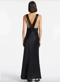 Sir The Label Aries Cut Out Gown Black Size 1 / AU 8 for rent on The Volte - image 2