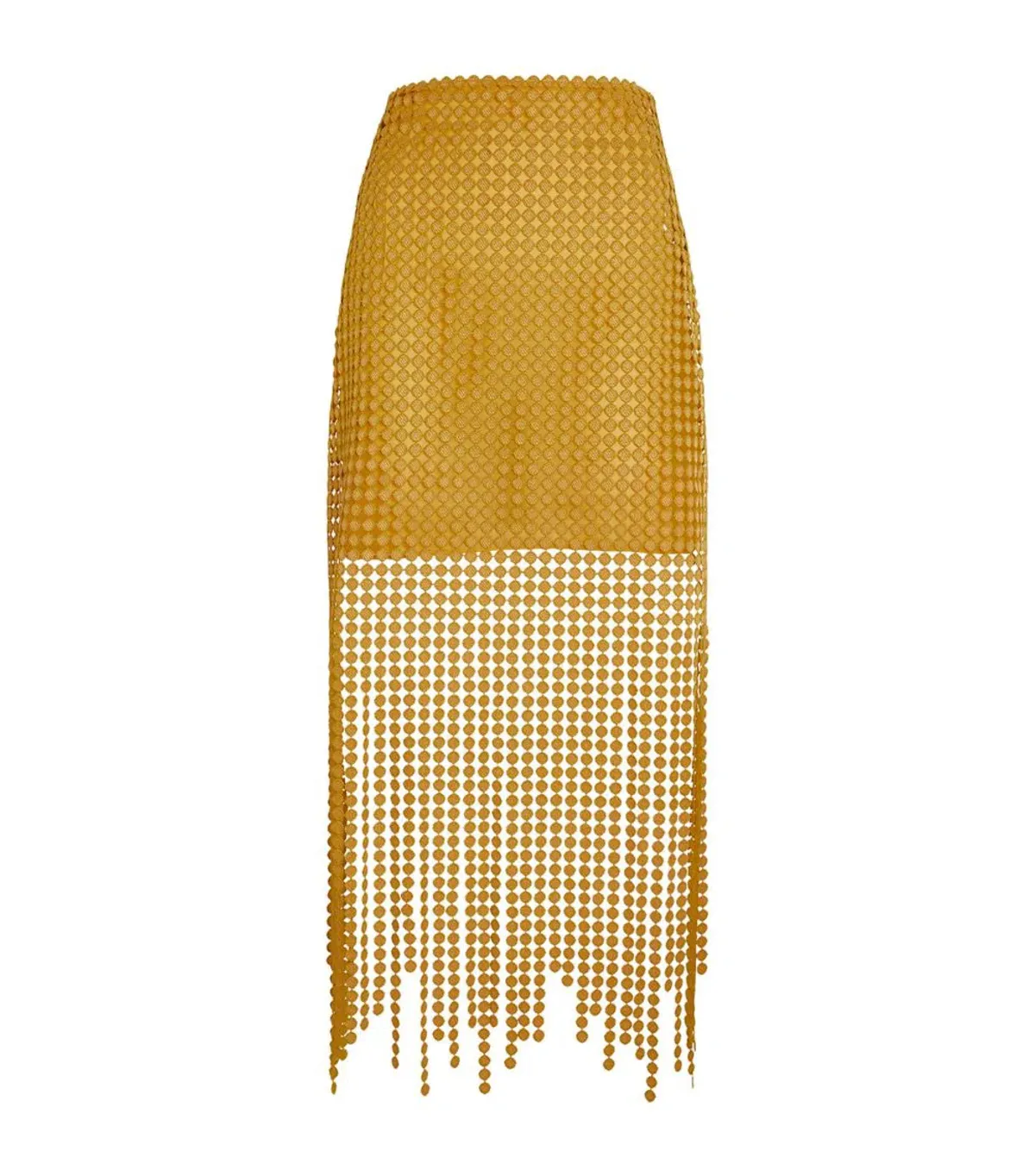Camilla and Marc Freya Lace Skirt Citron Yellow Size 8  - Image 4