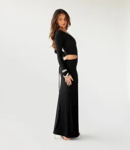 Arcina Ori Aston Dress in Black Size 6 for rent on The Volte - image 1