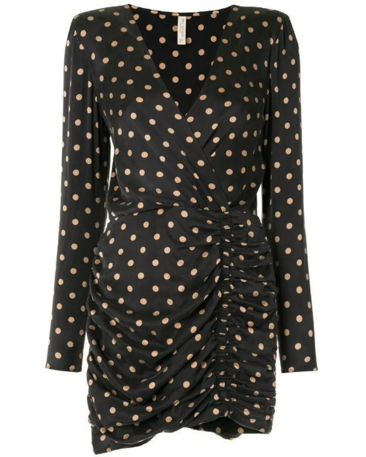 Bec & Bridge Paradis Long Sleeve Mini Dress Black Size AU 10 - Image 7
