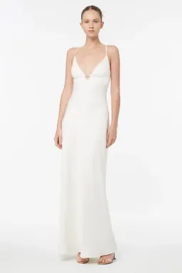 Manning Cartell Time To Shine Maxi Dress Off White Size 6 for rent on The Volte - image 7