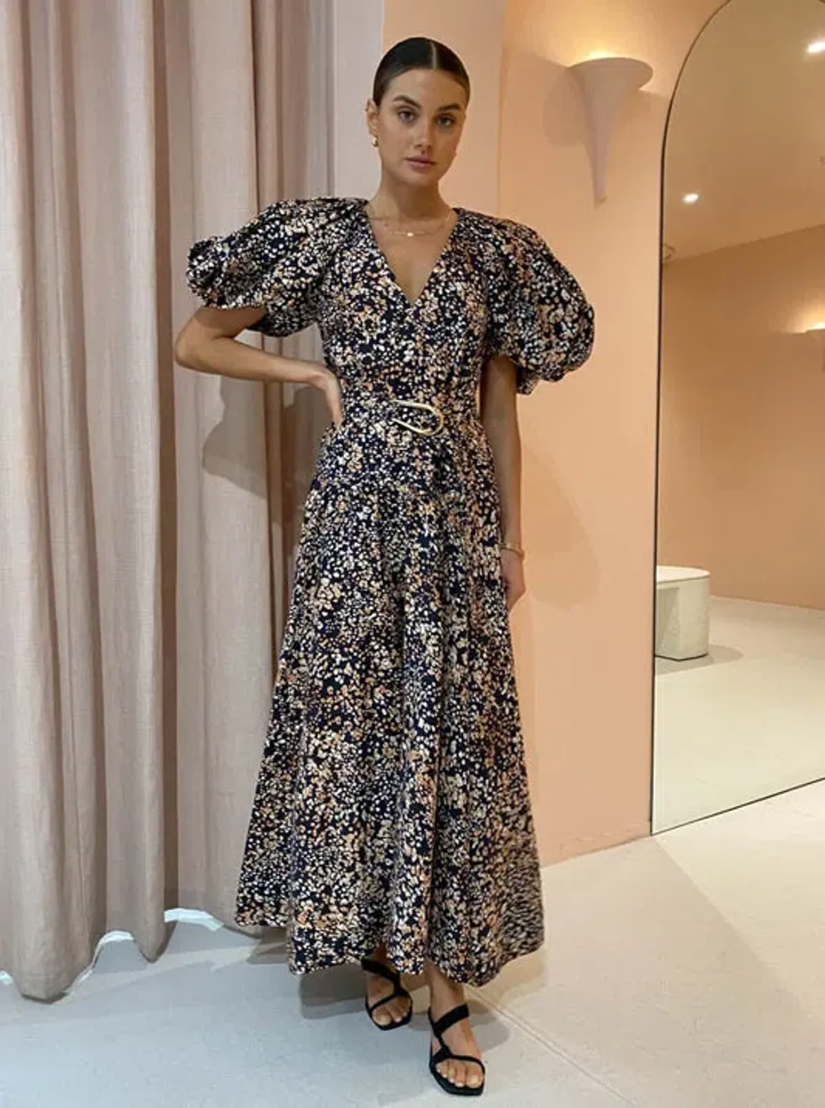 Acler Warner Dress Wild Spot Size 12 - Image 1