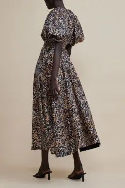 Acler Warner Dress Wild Spot  Size 12  for rent on The Volte - image 4