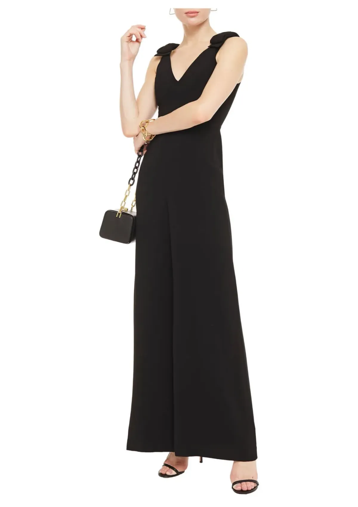 Zimmermann Wide Leg Jumpsuit Black Size 1 / AU 10 - Image 1