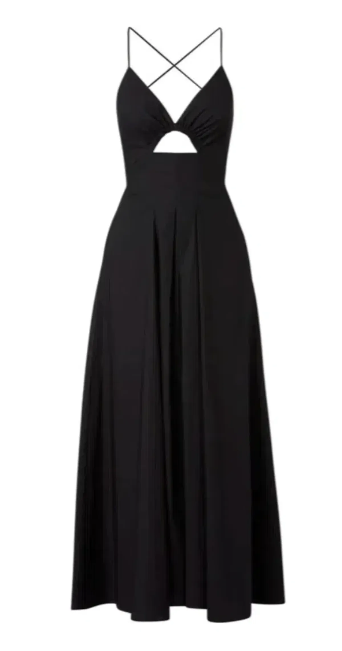 Scanlan Theodore Cotton Strappy Dress Black Size M / AU 10 - Image 3