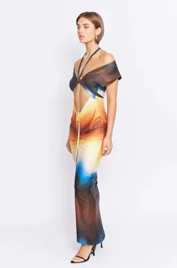 Pfeiffer Lexington Midi Dress Earth Size M / AU 10 for rent on The Volte - image 5