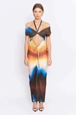 Pfeiffer Lexington Midi Dress Earth Size M / AU 10 for rent on The Volte - image 2