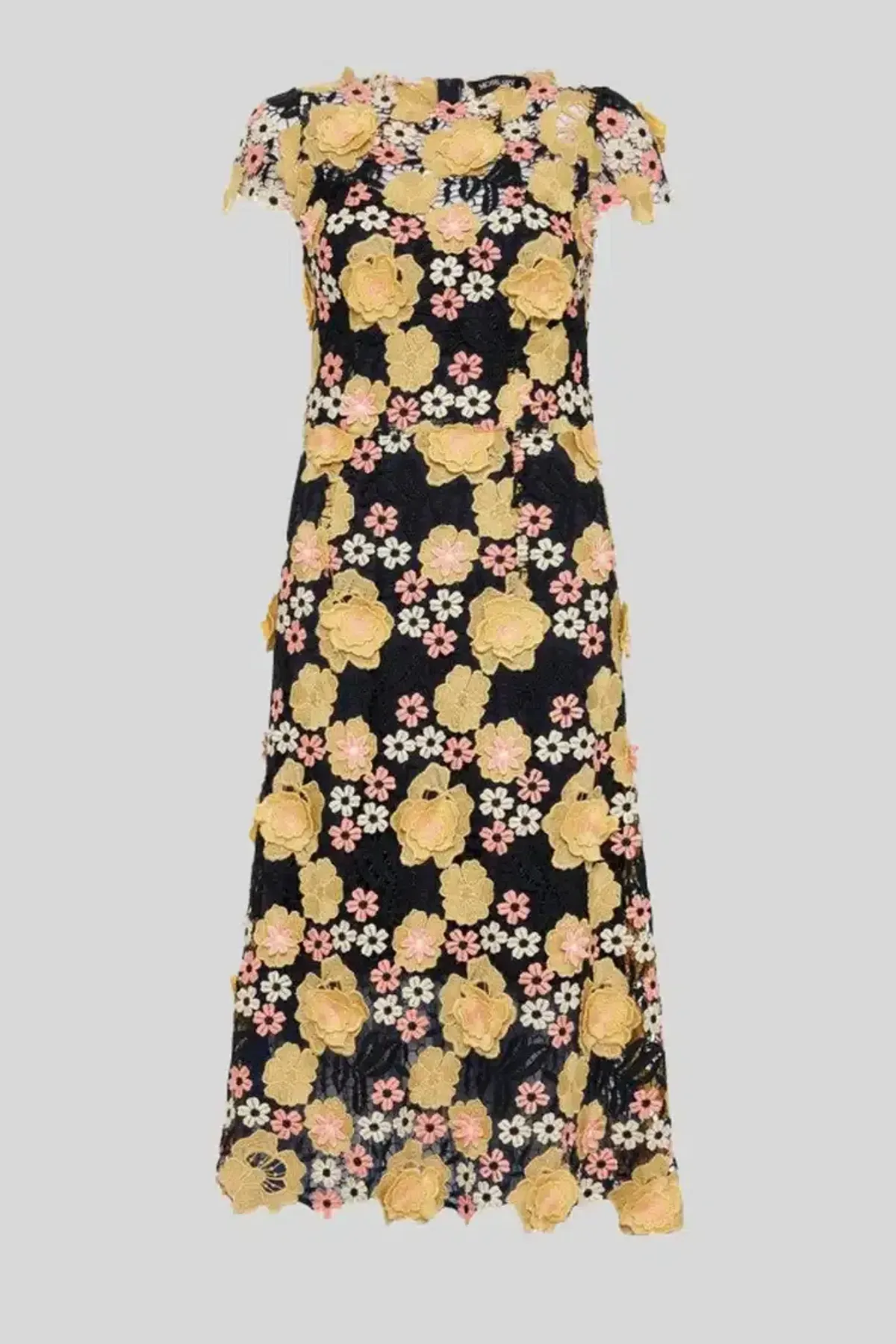 Moss and Spy Petal A-Line Midi Dress Floral Size 14 - Image 2