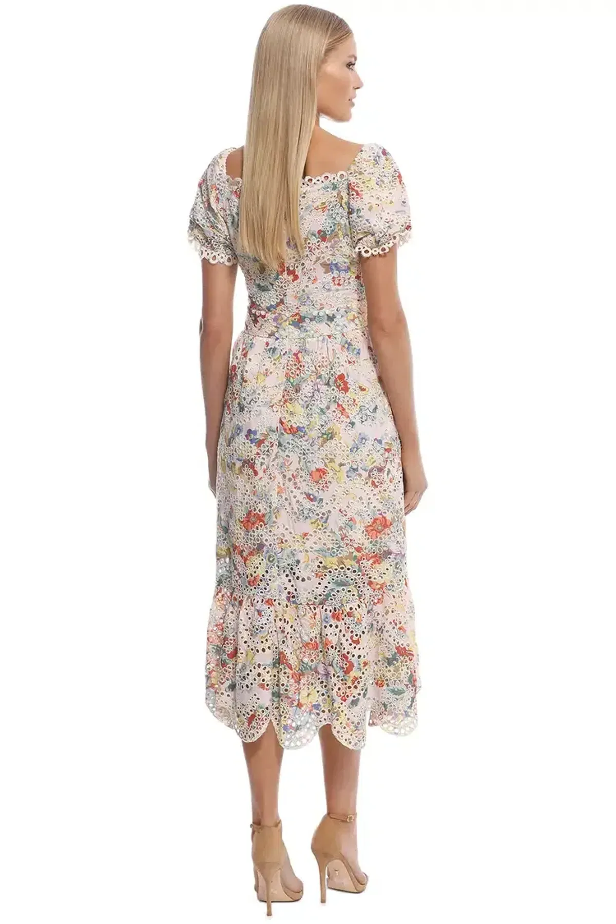 Elliatt Faith Midi Dress Floral Size 14 - Image 3