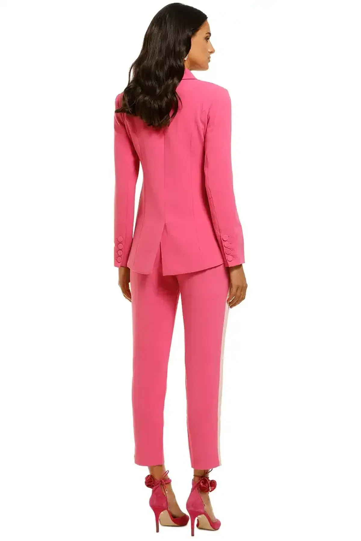 Elliatt Star Two-Piece Suit Hot Pink Size 10 - Image 3
