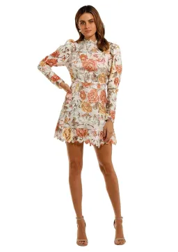 Elliatt Tessa Mini Dress Floral Size 8 for rent on The Volte - image 1