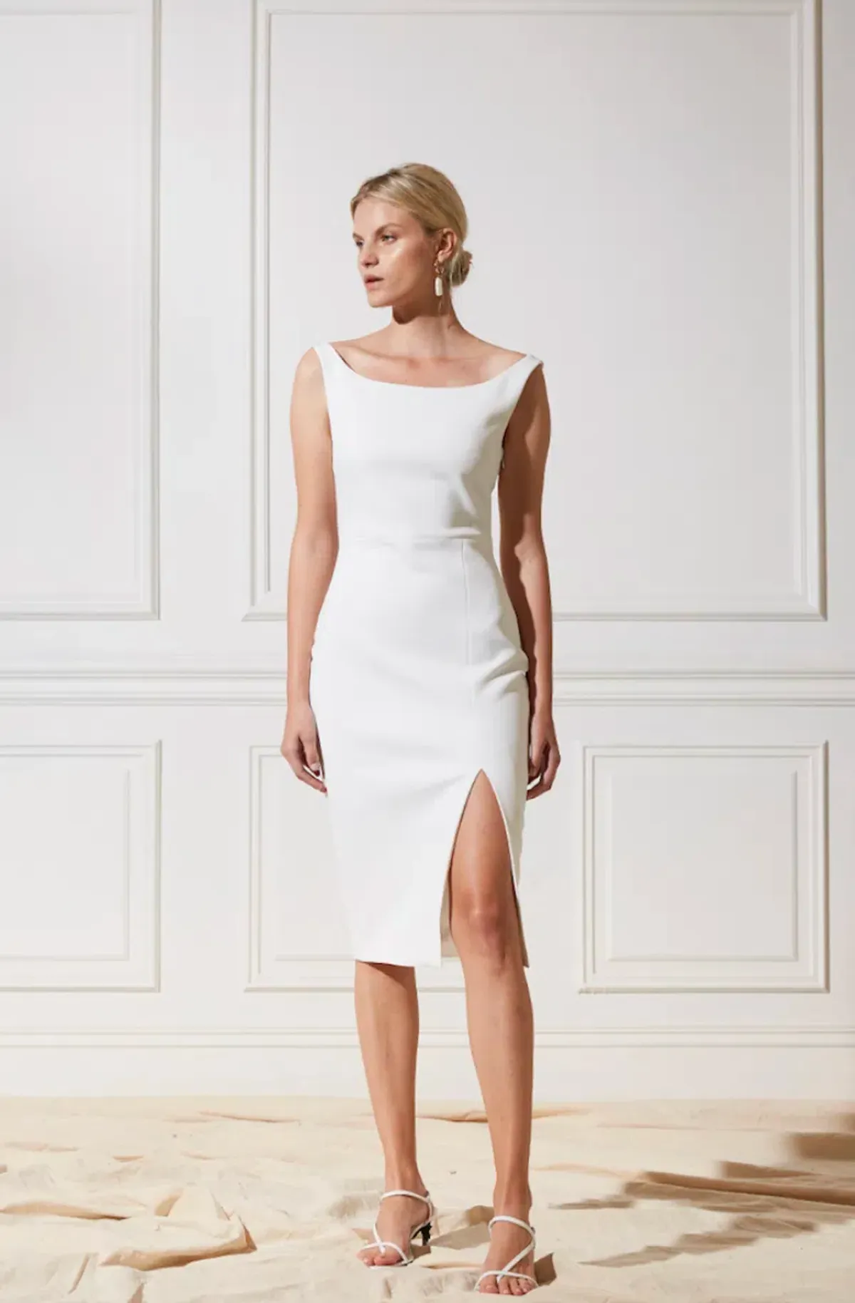 Friend of Audrey Fall in Love Dress White Size 8 - Image 1