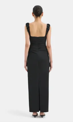 Sir The Label Azul Balconette Gown Black Size 2 / AU 10 for rent on The Volte - image 3