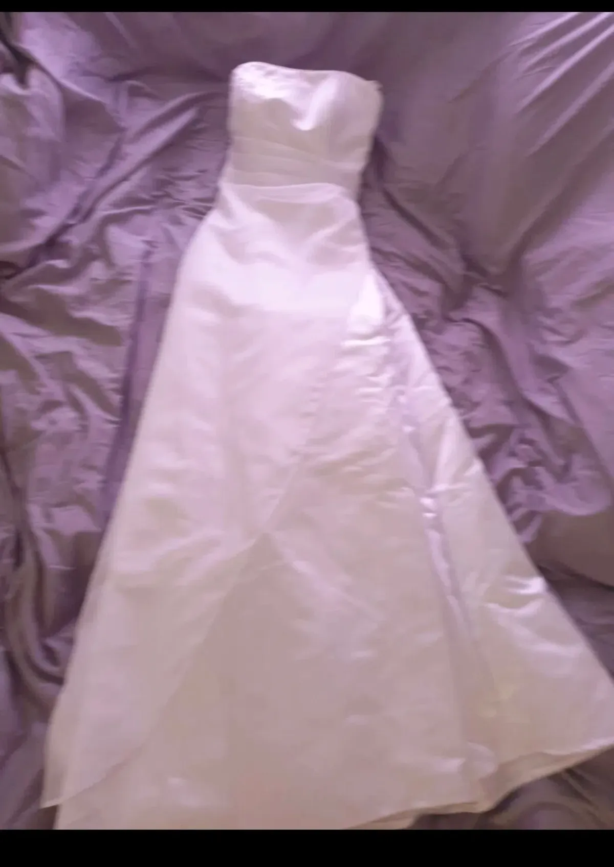 Brisbane Bridal couture designed Strapless Bridal Gown White Size 8 - Image 1