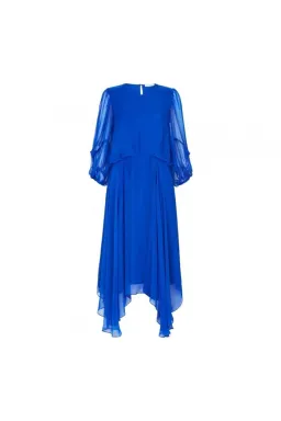 Camilla and Marc Dylan Dress Opium Blue Size 8 for rent on The Volte - image 2