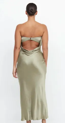 Bec & Bridge Moon Dance Strapless Maxi Sage Size 8 for rent on The Volte - image 3