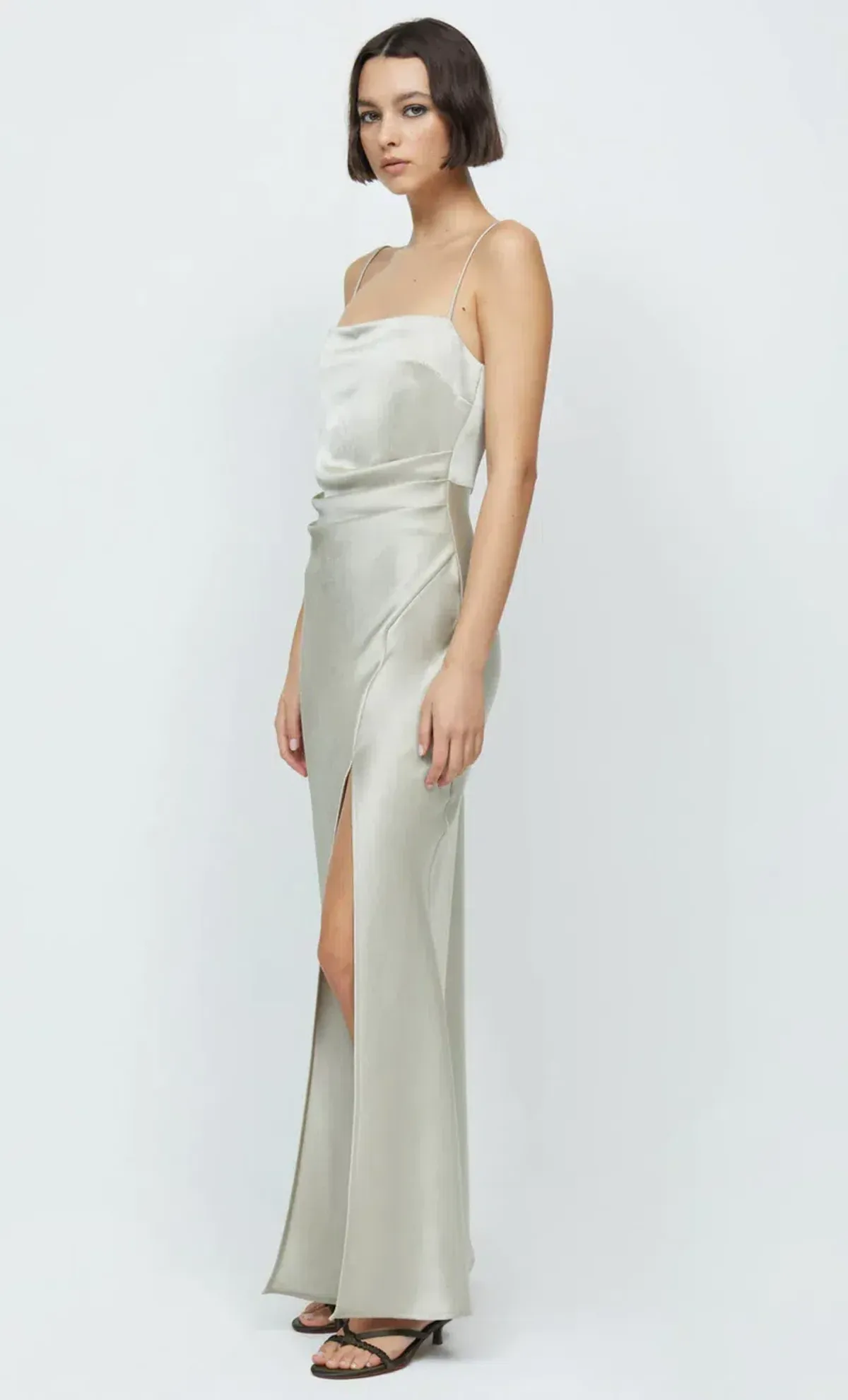 Bec & Bridge Nadia Maxi Dress Ecru Size 8 - Image 2