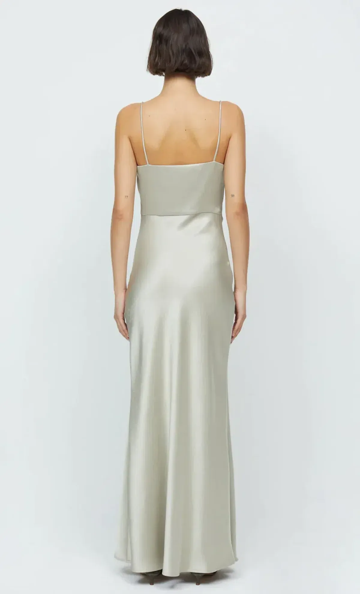Bec & Bridge Nadia Maxi Dress Ecru Size 8 - Image 3