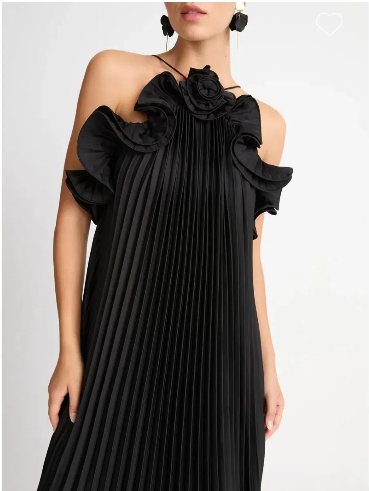 Sheike Eliza Maxi Dress Black Size 8 - Image 2